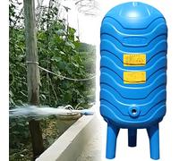 Serbatoi di Stoccaggio Dell'acqua Pressurizzata per Pompa per Pozzo Verticale, Serbatoio a Pressione, Approvvigionamento Idrico Automatico a Pressione Costante con Accessori di Montaggio 60L