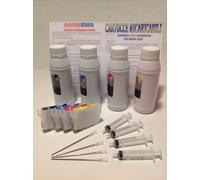 KIT CARTUCCE RICARICABILI + INCHIOSTRO SPECIFICO XP-225 XP-302 XP-305 XP-312