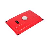 Serbatoi, serbatoio carburante per generatore, serbatoio carburante universale da 15L per generatore, petcock rosso, pratico rubinetto di valvola e coperchio del serbatoio, angolo rotondo, in case