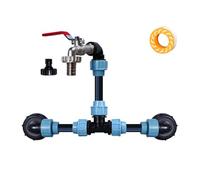 Serbatoi Set di connessione impilabile verticale Design resistente alle intemperie Uso esterno Flussi di peso Sistemi per contenitori Estensione serbatoio IBC alimentato a peso