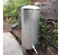 Serbatoio a pressione dell'acqua dell'acciaio inossidabile 304 Serbatoio a pressione dell'acqua di pozzo, serbatoio dell'acqua pressurizzato verticale completamente automatico con il kit(160L/42.2Gal)