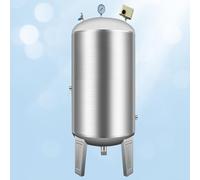 Serbatoio a Pressione for Acqua in Acciaio Inox, Sistema di Approvvigionamento Idrico Stabilizzatore di Pressione con Valvola di Sfiato e Kit di Montaggio(135x50cm/53x20in)