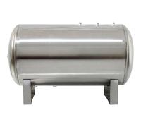 Serbatoio a pressione orizzontale dell'acqua inossidabile | Grande serbatoio a pressione for pompe di pozzo/sistemi idrici, con kit di montaggio(79Gal/300L(135x65cm/53x26in))