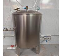 Serbatoio a Pressione per Acqua, Contenitore per Acqua in Acciaio Inox, Serbatoio a Pressione da 100 Litri per Pompa per pozzo e Uso agricolo/residenziale (95x40 cm) - Durevole, Resistente a
