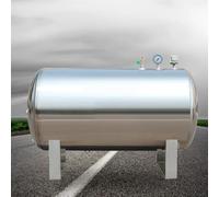 Serbatoio a Pressione per Acqua, Serbatoio a Pressione in Acciaio Inox da 500 Litri per Pompa per pozzo e osmosi inversa, Serbatoio Orizzontale per Acqua per Cucina, Bagno, Giardino, agricol