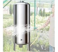 Serbatoio a Pressione per Acqua, Serbatoio a Pressione Verticale in Acciaio Inox per l'immagazzinamento di Acqua di pozzo, 200 Litri (52,8 galloni) con valvola di sfiato e Kit di Montaggio -
