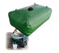 Serbatoio a vescica pieghevole for acqua di emergenza resistente alla siccità, di qualità alimentare, con valvole e kit di troppo pieno for campeggio, camper e giardino.