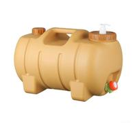 Serbatoio Acqua 20L Leggero per Escursioni Outdoor | PE per sicuro, rubinetto integrato, ideale per campeggio, viaggio, esterno, colore giallo