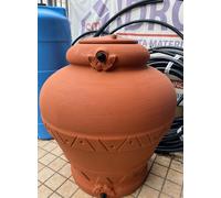 SERBATOIO ACQUA DA ARREDO IN POLIETILENE ORCIO Litri 300 Lt ELBI JAR TERRACOTTA