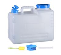 Serbatoio Acqua - Broccæ Portatile 15L Con Rubinetto Regolabile | Contenitore Liquidi | Tanica Antisgocciolo Per Casa, Esterni, Escursioni, Picnic | Adatta A Uomini, Donne, Famiglie