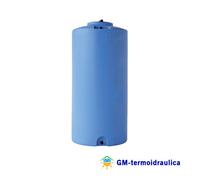Serbatoio Acqua Cisterna Polietilene Cilindrico Giurgola 300 Litri LT Verticale