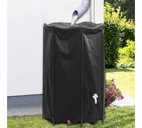 Serbatoio Acqua con Rubinetto Pieghevole 1000 L in PVC