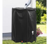 vidaXL Serbatoio Acqua con Rubinetto Pieghevole 1350 L in PVC
