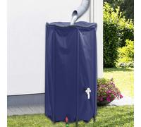vidaXL Serbatoio Acqua con Rubinetto Pieghevole 380 L in PVC
