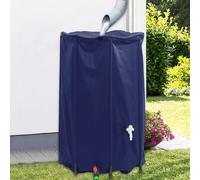 Serbatoio Acqua con Rubinetto Pieghevole 500 L in PVC