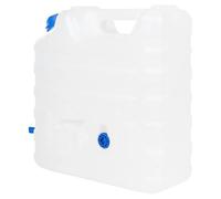 Serbatoio acqua da 15 litri con rubinetto in HDPE trasparente e PP - Dispenser pesante per bevande per casa, ufficio ed esterni - durevole, a prova di perdite, facile da riempire