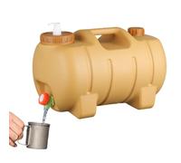 Serbatoio acqua da campeggio 20 litri con rubinetto per uso esterno ed escursionistico, supporto liquido ricaricabile a forma di maiale, organizzatore di idratazione per spiaggia, escursionismo e