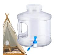 Serbatoio 'acqua da campeggio, 7,5 l, portatile, a prova di perdite, rubinetto per serbatoio 'acqua all'aperto, per cortile, patio, barbecue, falò, viaggi, giardino, spiaggia, feste