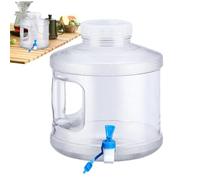Serbatoio 'Acqua da Campeggio, 7,5 l, Trasparente, a Prova di perdite, Dispenser d'Acqua con beccuccio, per Cortile, Patio, Barbecue, falò, Viaggi, Giardino, Spiaggia, Feste