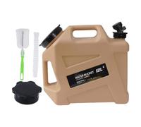 Serbatoio 'acqua da campeggio, capacità 12 litri, con 2 maniglie per il | Contenitori portatili con beccuccio, a prova di perdite, per campeggio, barbecue, feste, giardino, escursionismo, cortile