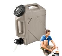 Serbatoio 'acqua da campeggio con coni, caraffa d'acqua con coni | Serbatoio 'acqua da 10 l con fusto | Nessun sito di perdite per escursioni di picnic, accessori per barbecue, accessori per