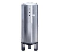Serbatoio Acqua in Acciaio Inox, Serbatoio Verticale da 2,5 mm, Deposito per Pompa Pozzo, Irrigazione Giardino, Uso Industriale(300L:19.6x61.4in/50x156cm)