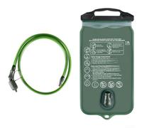 Serbatoio Acqua per tpu 1.5L Pieghevole per Cammino Serbatoio | per tpu per robusto, per sicuro , pieghevole, 1.5L, ideale cammino(Green 1.5L)