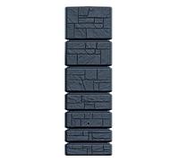 Fusto raccolta acqua TOWER STONE 350L, dimensioni (mm) 575x384x1800, colore Antracite