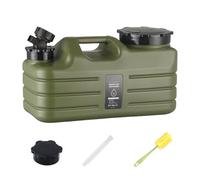 Serbatoio 'acqua portatile con perno - Rubinetto da 5 l, design senza BPA, portabevande per campeggio, sentieri, barbecue nel cortile, vacanze in famiglia, eventi all'aperto, bevande di emergenza