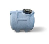 Varile Serbatoio dell'acqua potabile in granito, 150 litri, senza BPA, filettatura in ottone integrata da 3/4 di pollice, prodotto in UE per alimenti, orizzontale