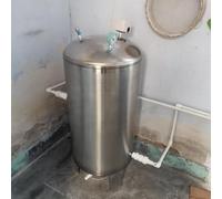 Serbatoio Acqua Pressione Serbatoi A Pressione In Acciaio Inox Per Pozzi, Verticale Pressurizzato Per L'approvvigionamento Idrico Domestico, Senza Diaframma E Kit Completo