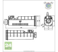 Serbatoio acqua radiatore Mahle per BMW Z3 E36 1.9 1.8 5 E39 528 523 520 3 328