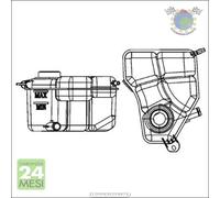 Serbatoio acqua radiatore Mahle per FORD FUSION FIESTA