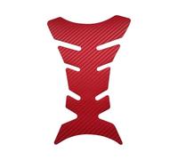 serbatoio Adesivo Protezione Per Serbatoio Universale | Protezione per serbatoio con adesivi 3D a lisca di pesce per universale(Red)