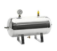 Serbatoio Aria 2/4/6 Piccoli Serbatoi D'aria Per Palloncini, Serbatoi Per Compressori D'aria Orizzontali Da Soli 40L, Serbatoio D'aria Per Compressore/(2pack,5.3Gal-18.9x11x13.4in)