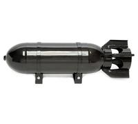 Serbatoio Aria Airride 11 Litri Alluminio "Military Look" Nero - LF5029