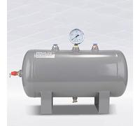Serbatoio Aria Serbatoio D'aria Ad Alta Pressione Con Kit Di Montaggio, Grandi Contenitori D'aria Di Riserva, Serbatoio Di Stoccaggio Per Compressore D'aria Orizzontale In Acciaio Al Carbonio(5 L (30x