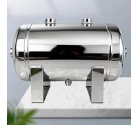 Serbatoio Aria Serbatoio D'aria Portatile Da 20L (30/40/50 L), Serbatoi Di Stoccaggio Orizzontali In Acciaio Inossidabile - Con Kit Di Montaggio, Serbatoio D'aria(20L/5.3Gal/48x28x34cm)