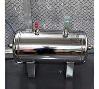 Serbatoio Aria Serbatoio Di Stoccaggio 'aria Compressa Da 10 Galloni, Serbatoio Ad Alta Pressione Sigillato Per Palloncini/pompa 'aria,(2pack,10.5Gal-26.4x11x13.4in)