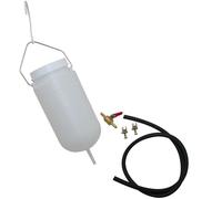 Serbatoio Ausiliario Officina Olio e Liquidi con Rubinetto Tubo e Gancio - 1L