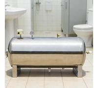 Serbatoio automatico a pressione, in acciaio inossidabile 304, sacca di stoccaggio dell'acqua da 160 litri con porta di pulizia per sistema di pompa da pozzo