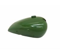 SERBATOIO BENZINA BENZINA VERNICIATO VERDE Compatibile con Moto BSA SLOPER
