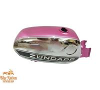 Serbatoio benzina benzina Zundapp KS 50 Cross 517-52 vernice cromata e rosa...