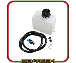 SERBATOIO BENZINA COLLAUDO MOTORI RACING 0.75 L con RUBINETTO e TUBO UNIVERSALE