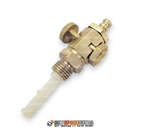 Serbatoio benzina compatibile con rubinetto in ottone Triumph BSA Norton AJS