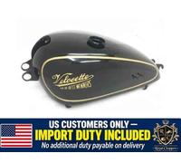 SERBATOIO BENZINA VELOCETTE MAC MOV MDD 350 ACCIAIO VERNICIATO NERO|Adatto per