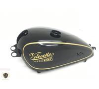 SERBATOIO BENZINA VELOCETTE MAC MOV MDD 350 ACCIAIO VERNICIATO NERO|Adatto per