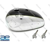 Serbatoio benzina verniciato con tappo e rubinetto per BSA A7 A10 Super Rocke...
