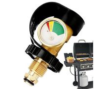 Serbatoio calibro, RV propano calibro, propano Hose Regulator, Adapter Levels Indicator, QCC1/Type 1 Connection, Dustproof Tank Pressure Meter, Leak Detector, LP propano Adapter Gauge for LP Tanks