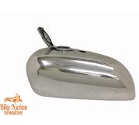 SERBATOIO CARBURANTE CROMATO BSA A65 SPITFIRE HORNET 2 GAL + TAPPO E...